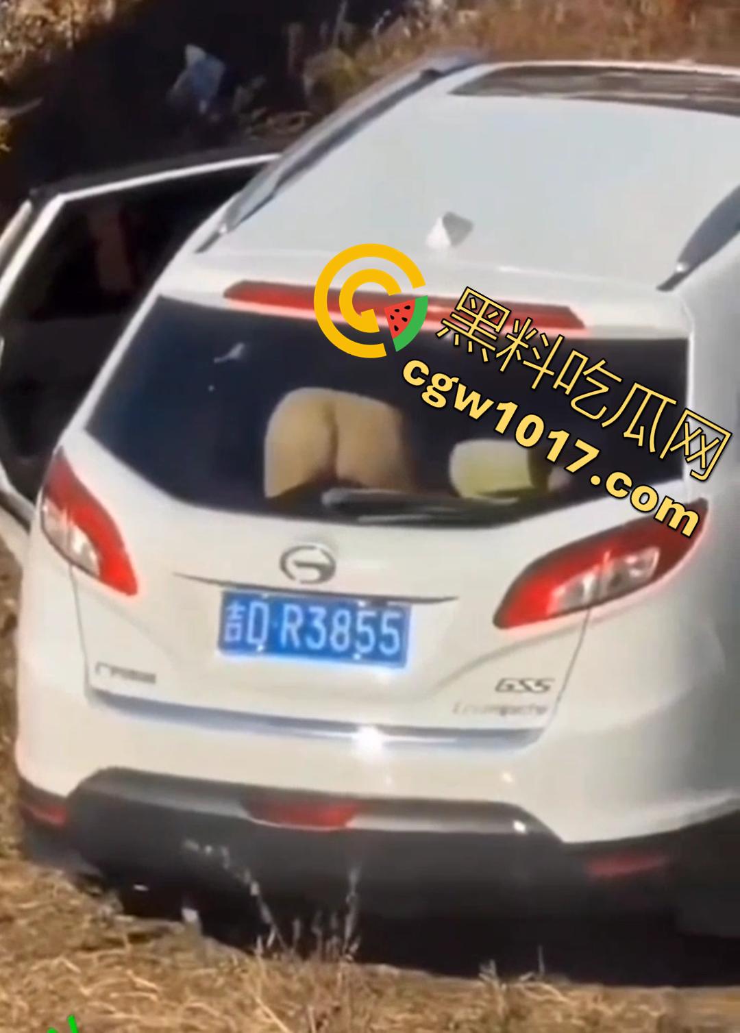 辽源市的吉DR3855 野外车震完整曝光！大屁股后入白嫩晃眼，车主直接社死全国！-2