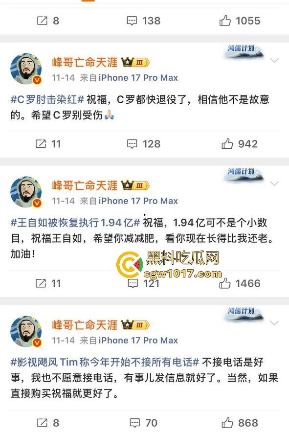 11月14日【峰哥亡命天涯】全平台被禁止关注，不婚不育言论被封禁无限期退出互联网，难道说大实话也要被封？-3