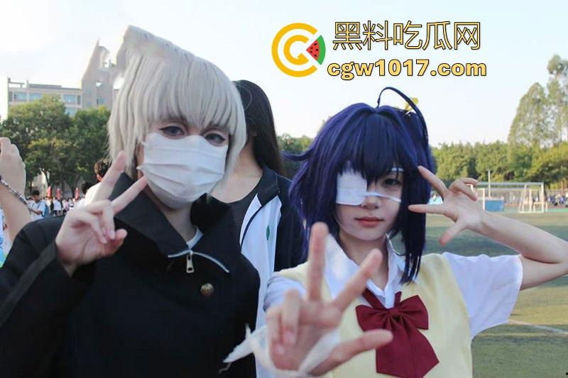 东莞城市学院白月光学妹【林美玲】清纯反差coser,社团的社宠,不料私下被猥琐学长无套打桩内射,可爱滤镜全碎!-2