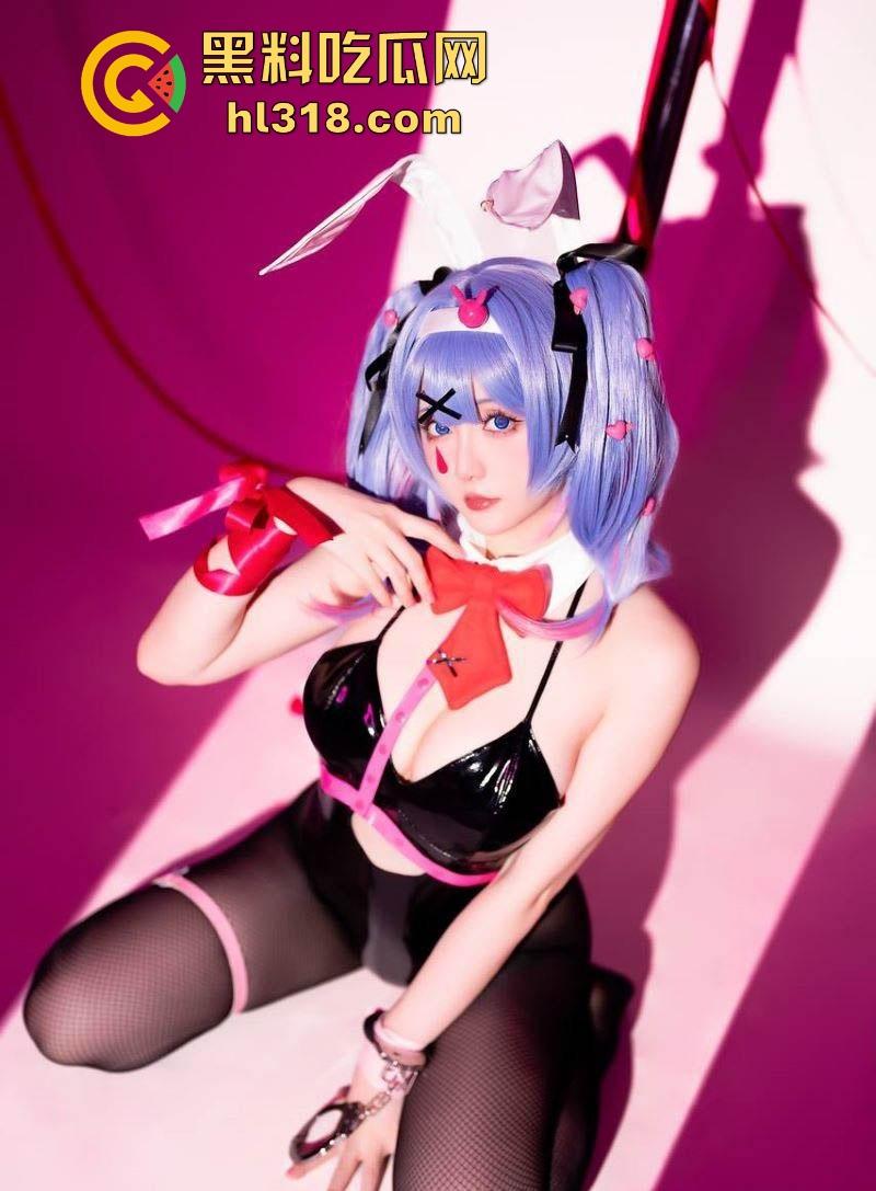 二次元福利coser【星之迟迟】最新之作,化身初音未来女战士,长腿黑丝诱人无比,大尺度拍摄,极致诱惑!-1