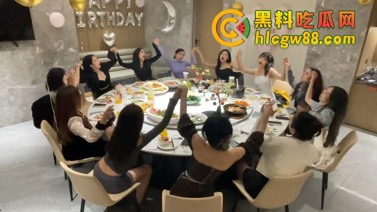 名媛聚会到底怎么玩?黑料记者揭秘,白天喝红酒吃大餐,晚上KTV趴墙抖臀大赛,精致皮囊下全是骚浪!-1