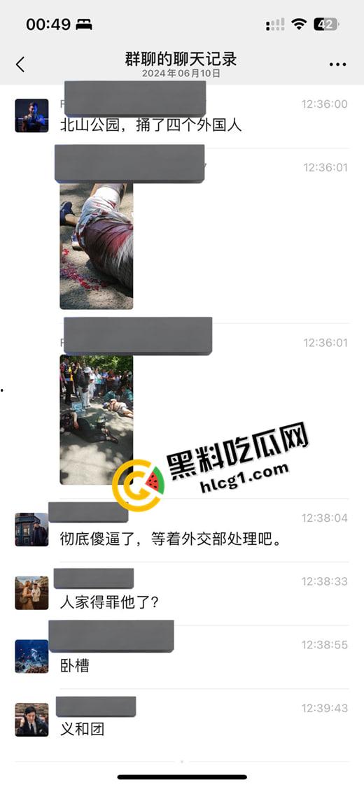 吉林四名外国教师公园参观被刺杀 凶手仍流落在外 现场血腥视频流出-1